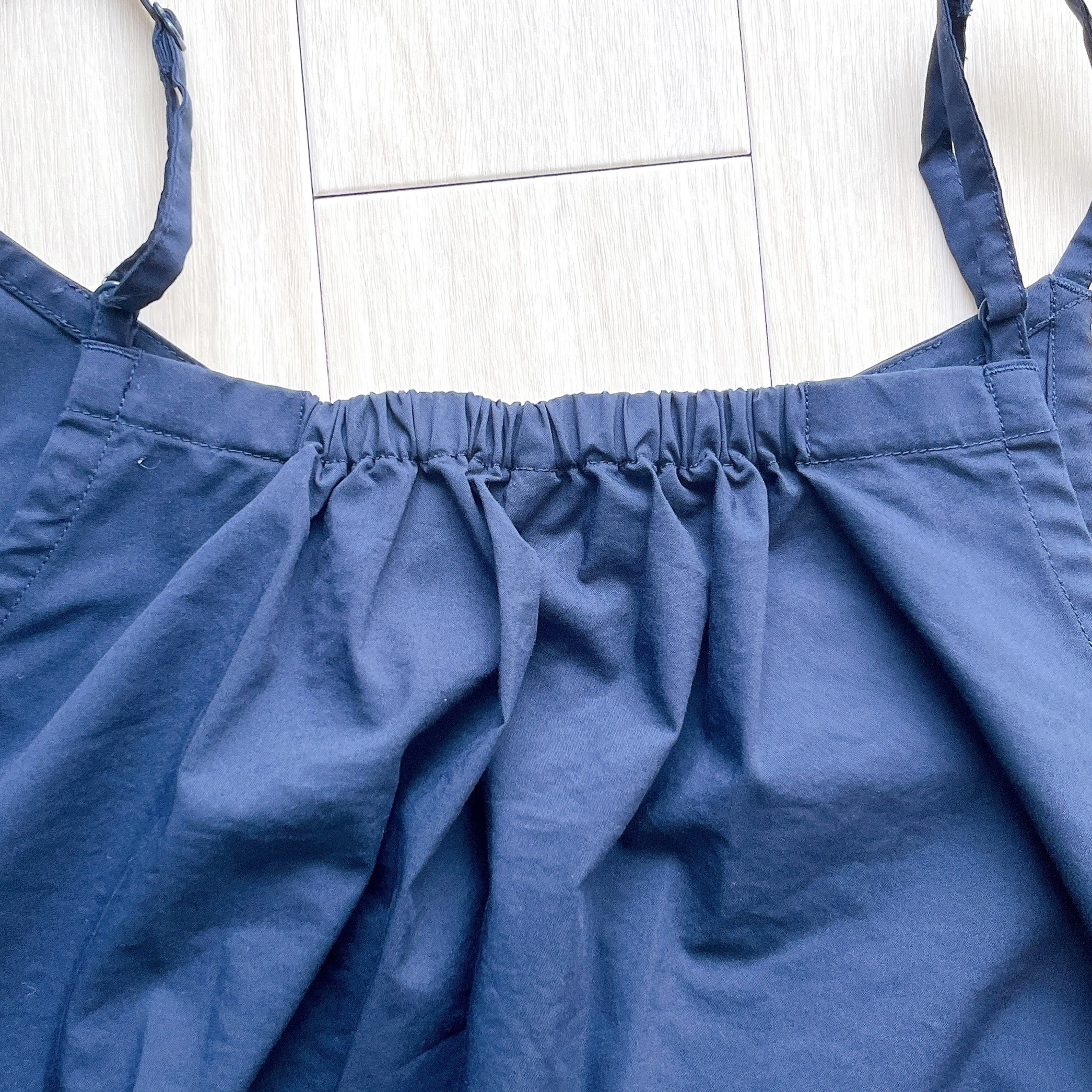 無印良品のオススメのワンピース「婦人 シワになりにくい ブロードキャミソールワンピース」