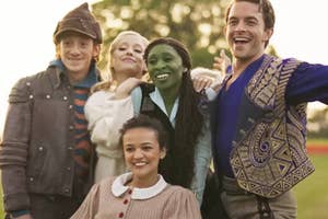 The cast of Wicked the Movie