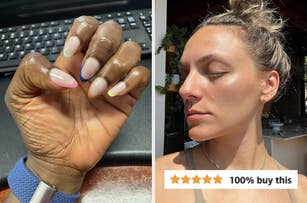 This TikTok-viral concept includes everything from contouring your face with self-tanner to staining your lips, all in the name of saving time in your daily routine.