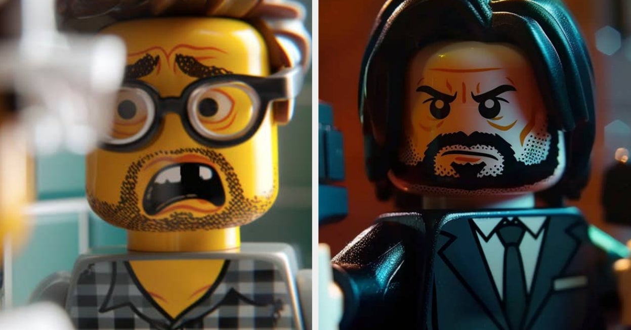 People Are Sharing Which R-Rated Movies They'd Want To See As LEGO Movies, So I Used AI To Bring Them To Life