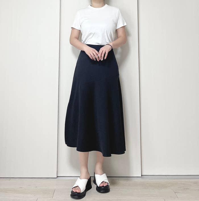 ユニクロのおすすめボトムス「マーメイドスカート」