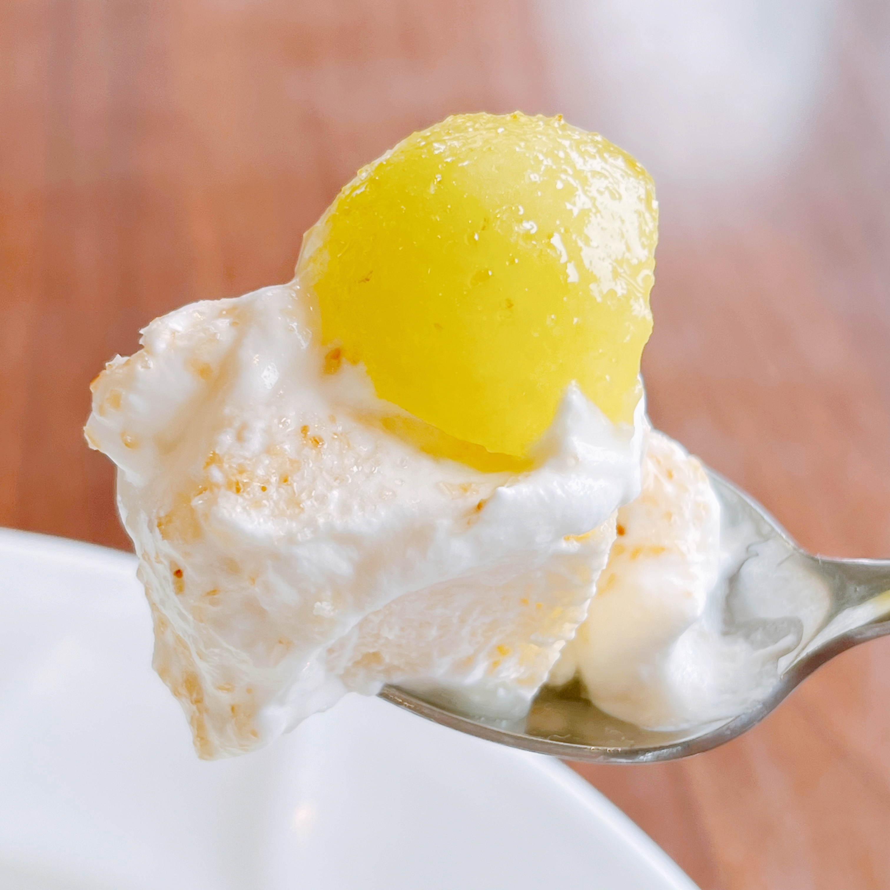 デニーズのオススメメニュー「マスクメロンのふわふわショートケーキ」