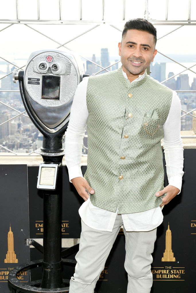 Jay Sean celebrates Diwali at The Empire State Building on November 04, 2021