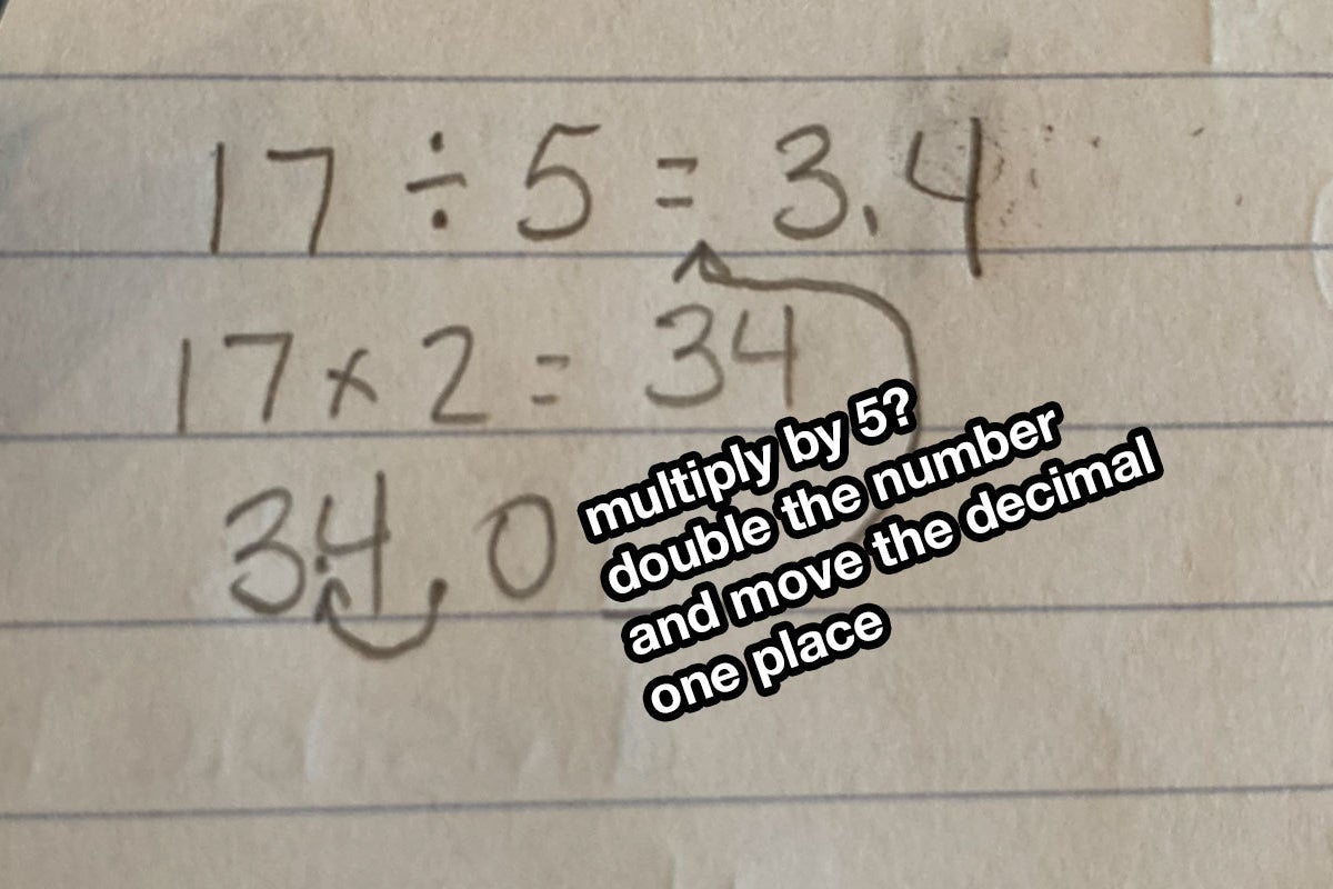 I Currently Rely On These 10 Math Tricks To Get Me By In The Normal Adult World