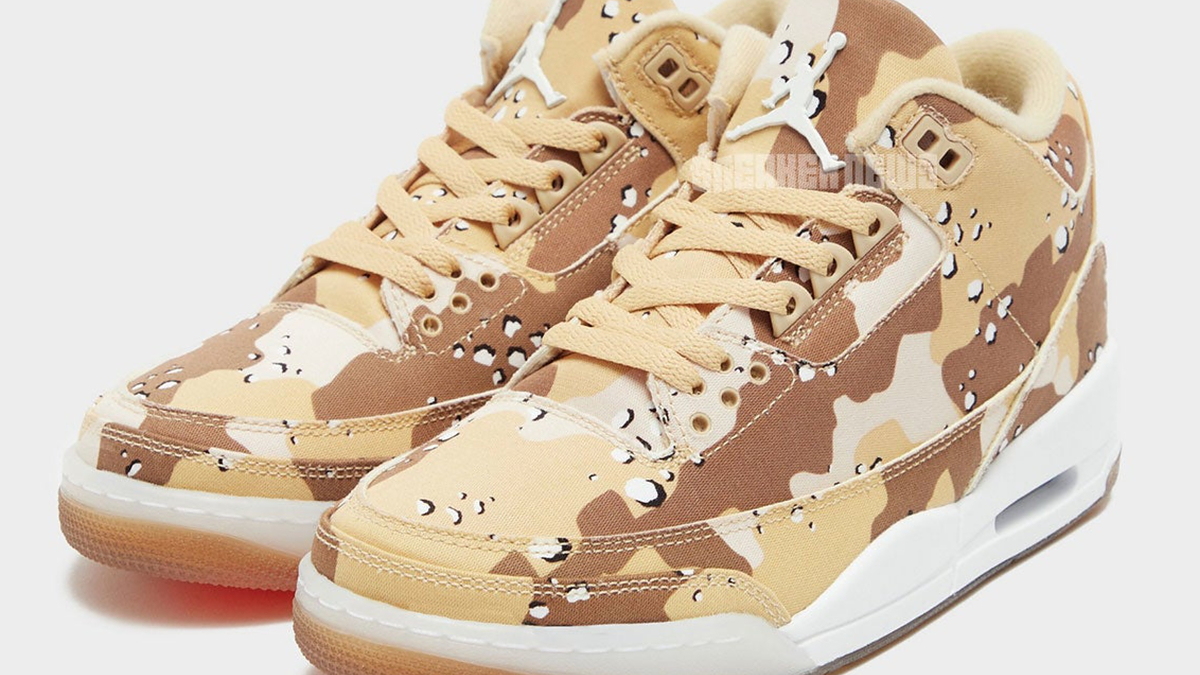 Desert Camo Covers This WNBA x Air Jordan 3