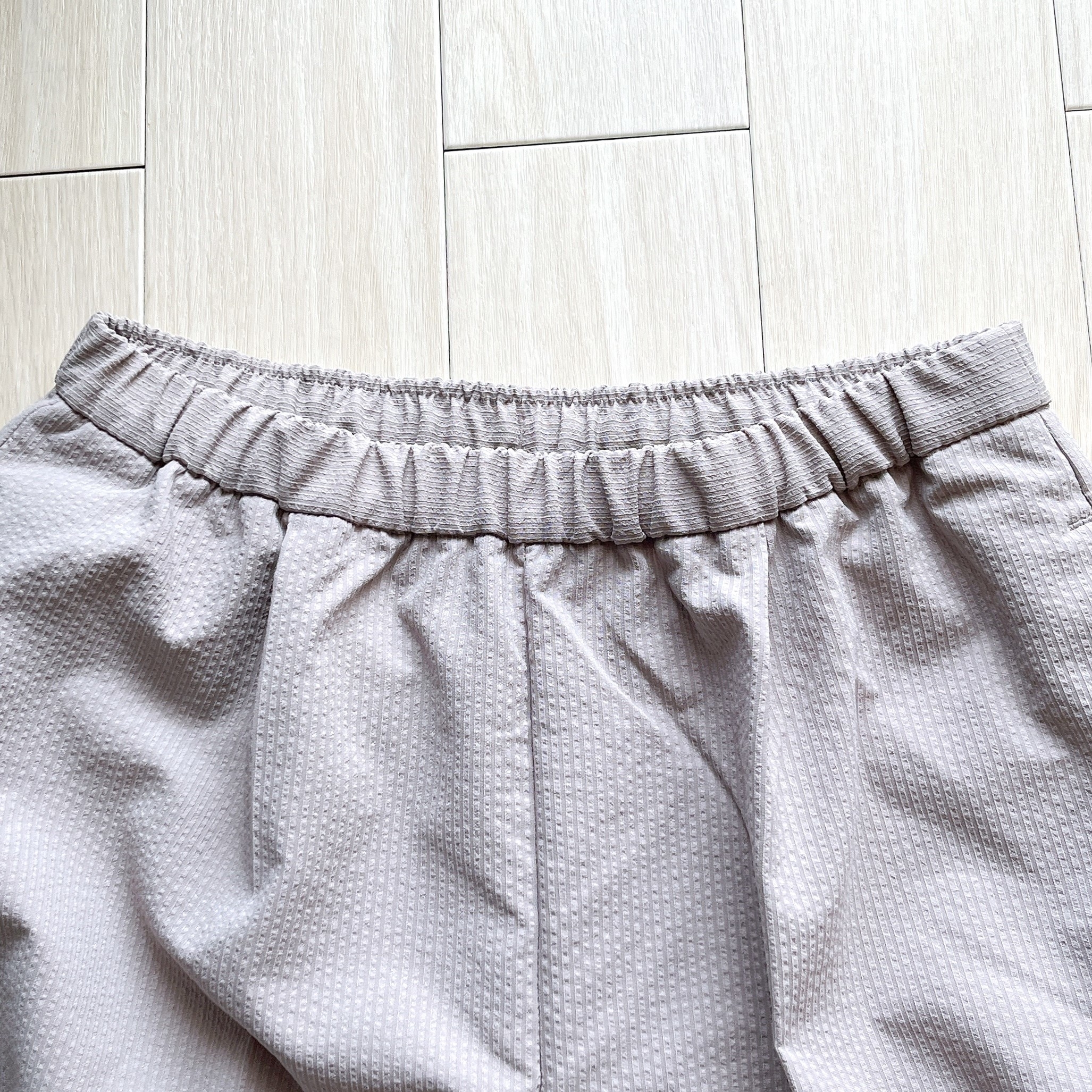 無印良品のオススメのパンツ「婦人 風を通すストレッチサッカークロップドパンツ」