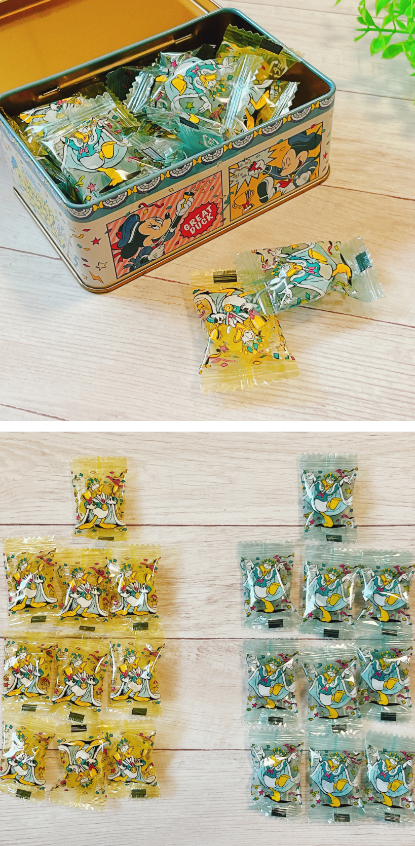 東京ディズニーランドのおすすめ土産「グミ缶 ドナルド」