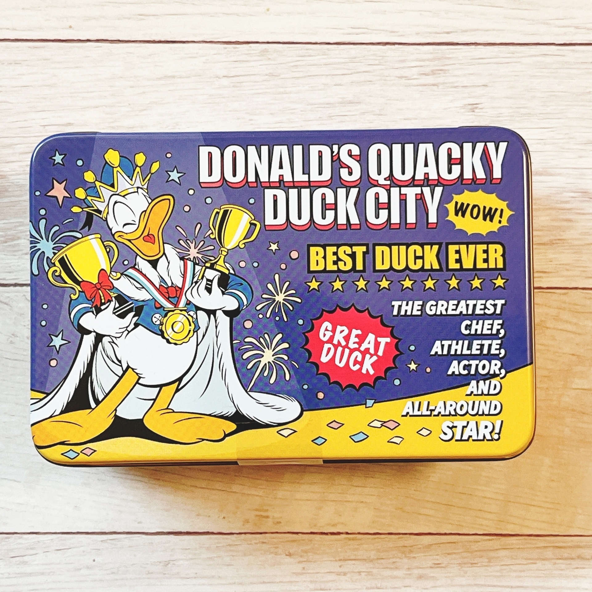 東京ディズニーランドのおすすめ土産「グミ缶 ドナルド」