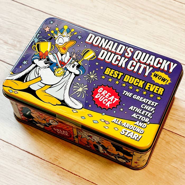 東京ディズニーランドのおすすめ土産「グミ缶 ドナルド」