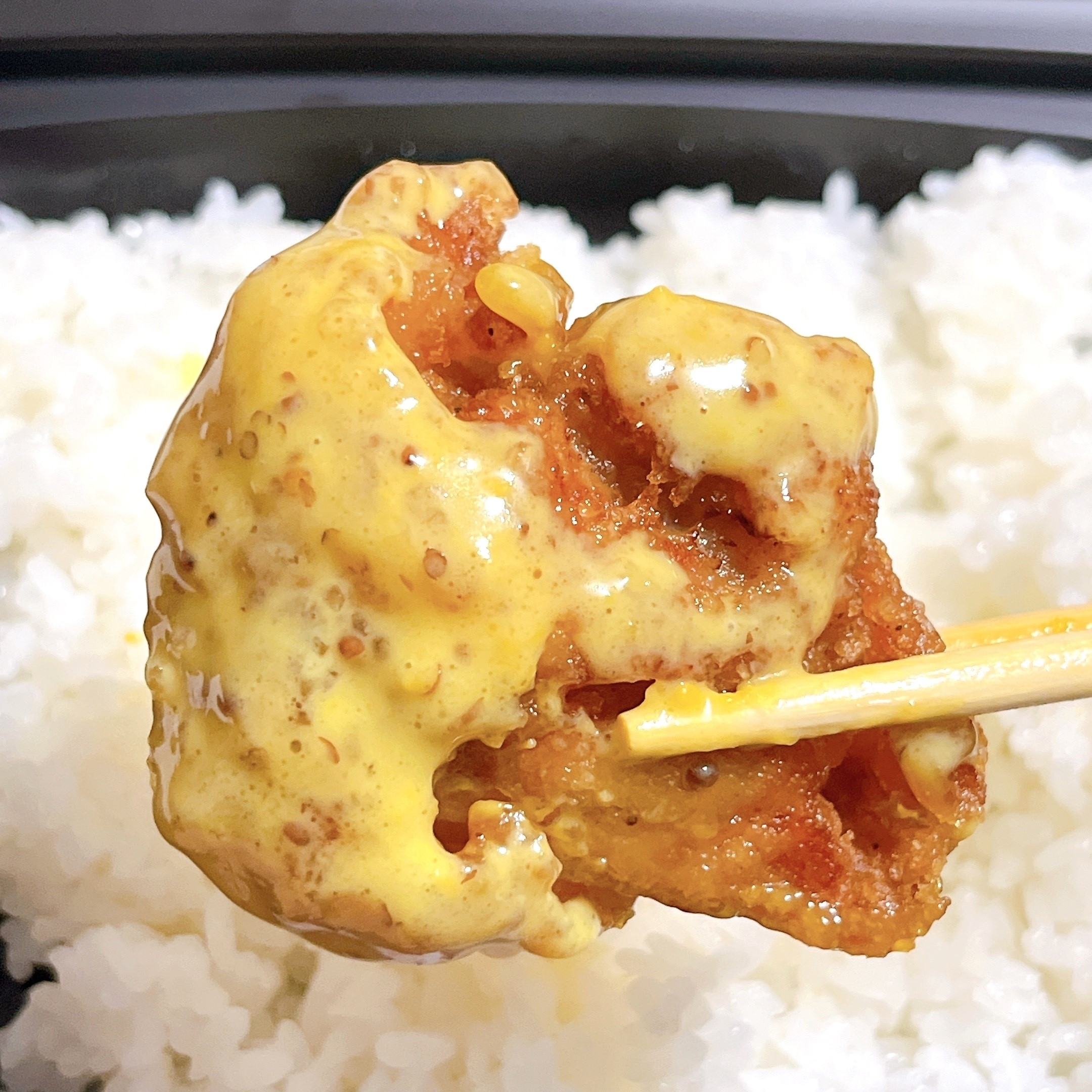 ガストのおすすめのお弁当「合盛り弁当（ハニーマスタード）6個」