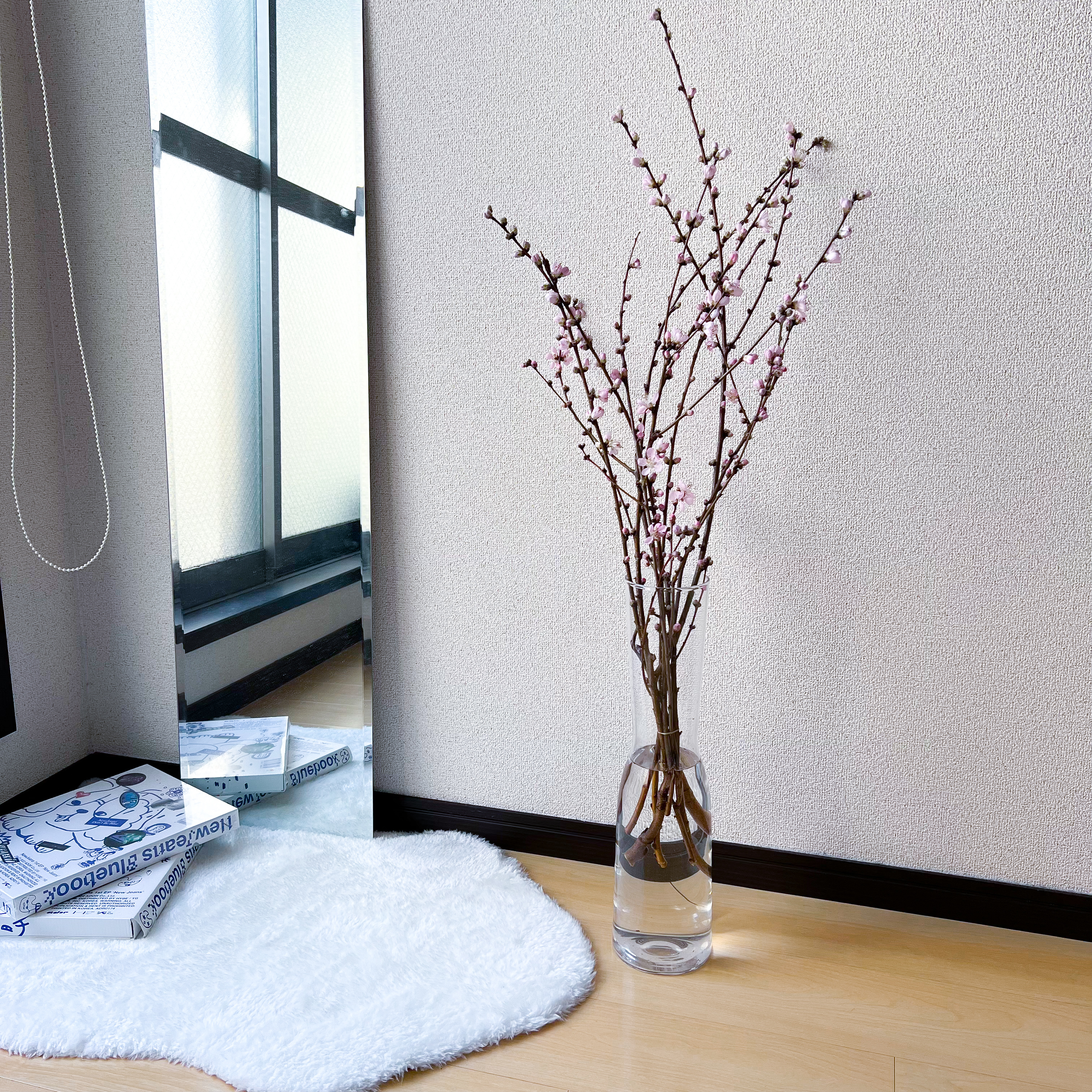 イケアのオススメのグッズ「TIDVATTEN ティドヴァッテン 花瓶 クリアガラス」