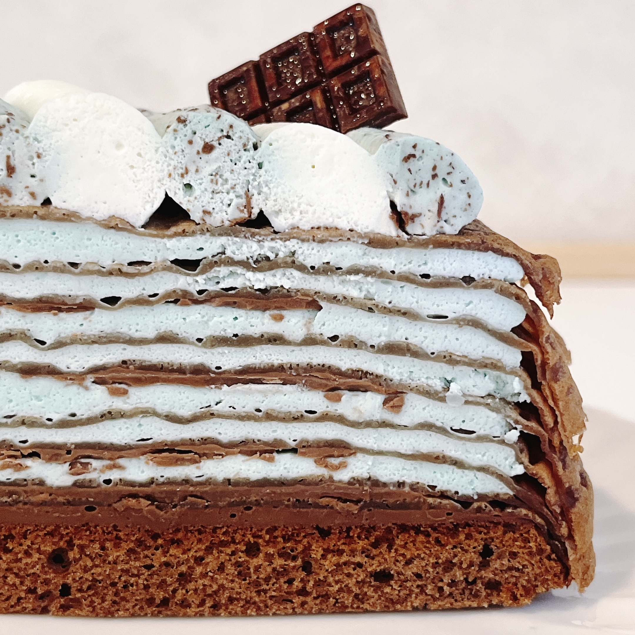 CozyCorner(コージーコーナー)のおすすめスイーツ「チョコミントミルクレープ」