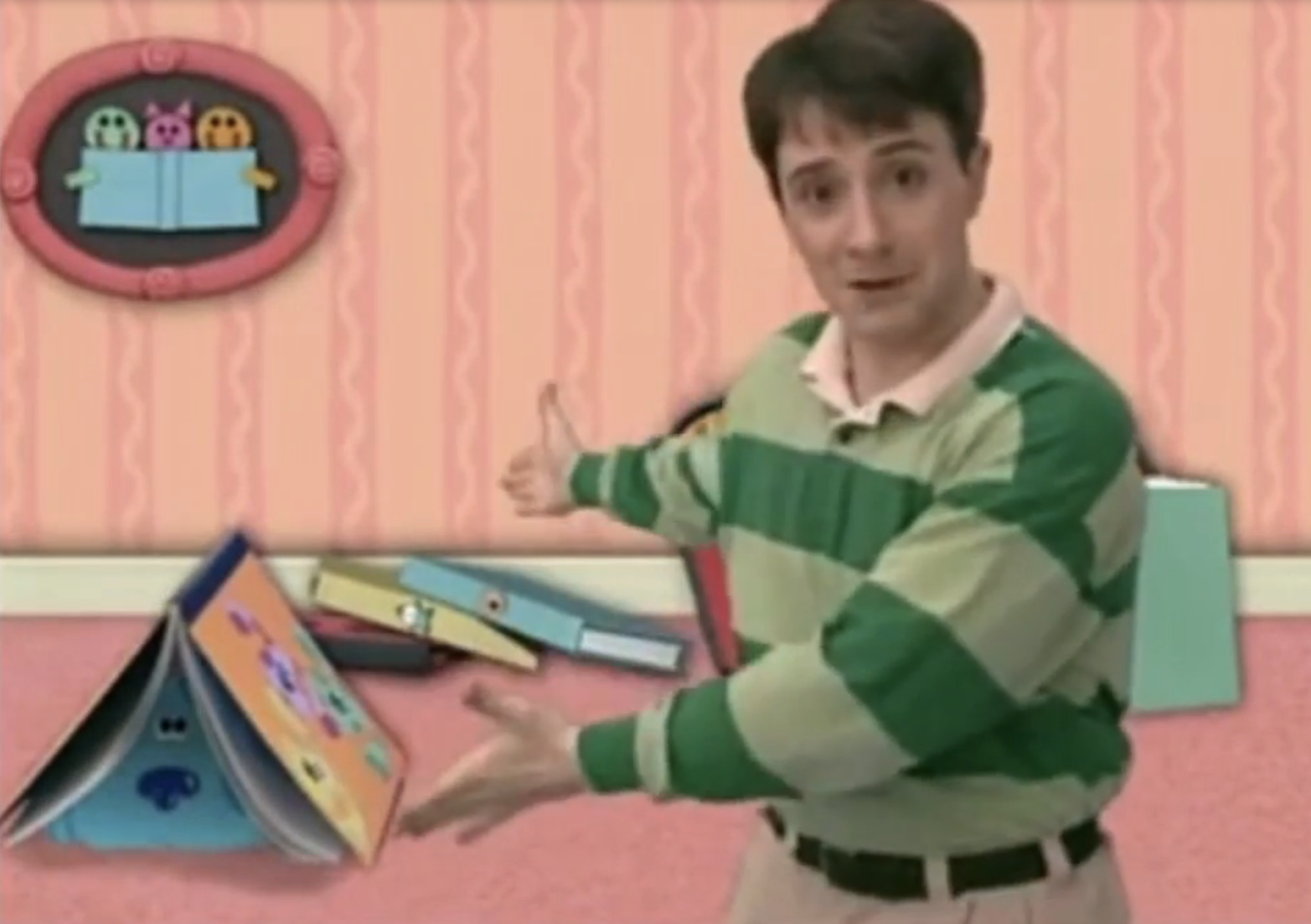 Steve Burns on Blue&#x27;s Clues