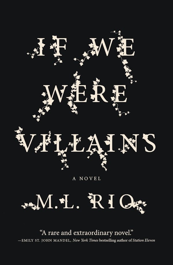 Book cover for "If We Were Villains" by M.L. Rio