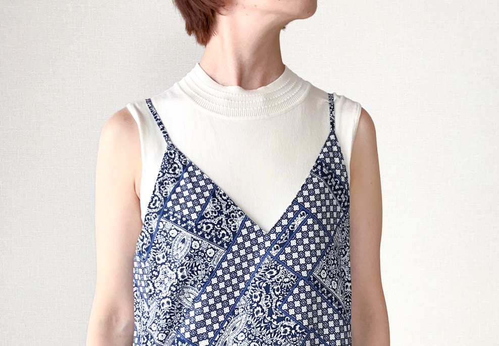 GU（ジーユー）のおすすめファッションアイテム「フレアキャミソールワンピース(バンダナ)+E」