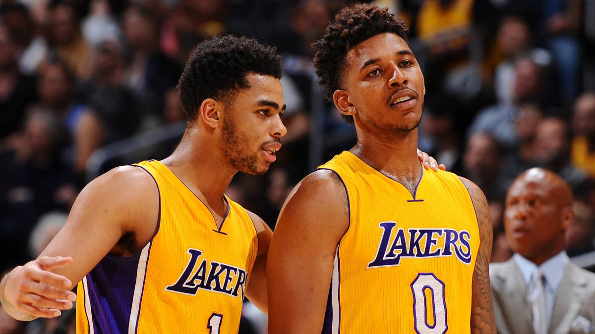 Young was teammates with Russell on the Lakers for two seasons.