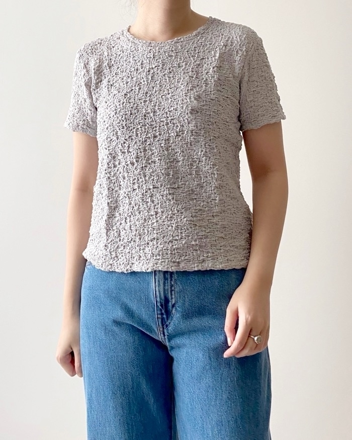 UNIQLO(ユニクロ)のおすすめファッションアイテム「シャーリングT(半袖)」