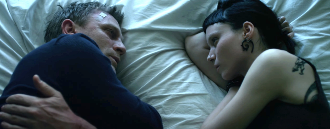 Daniel Craig and Rooney Mara in "The Girl with the Dragon Tattoo"