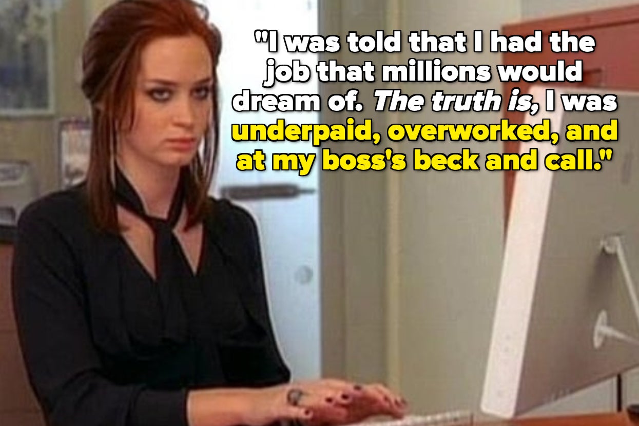 People Are Sharing What It's Really Like To Work These 