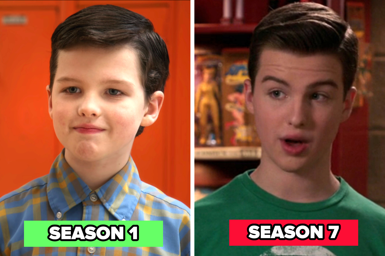 17 Side-By-Sides Of The "Young Sheldon" Cast At The Start Of The Show Vs. The End