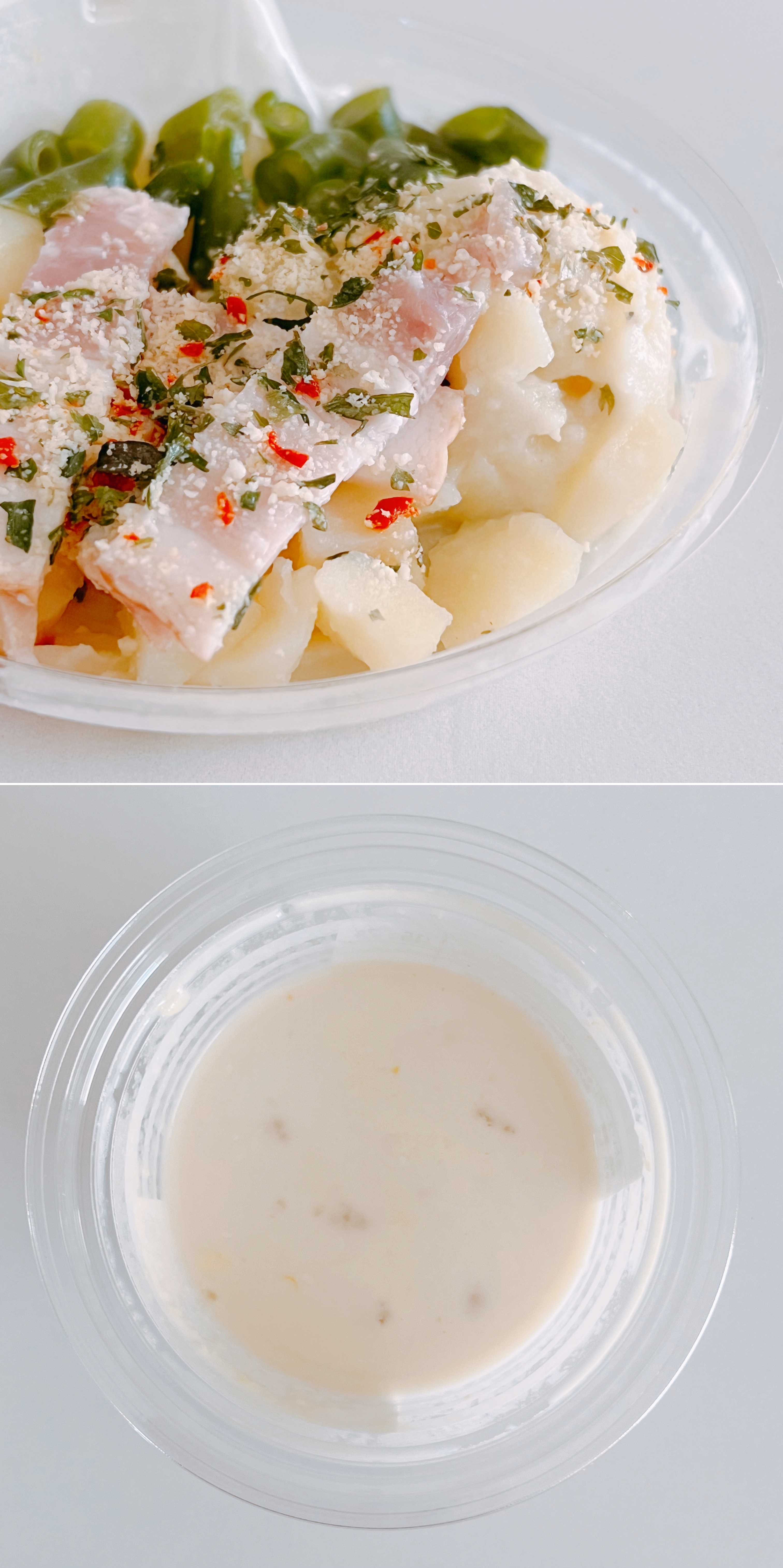 ファミリーマートのオススメフード「冷たいスープ じゃがいもとベーコン」