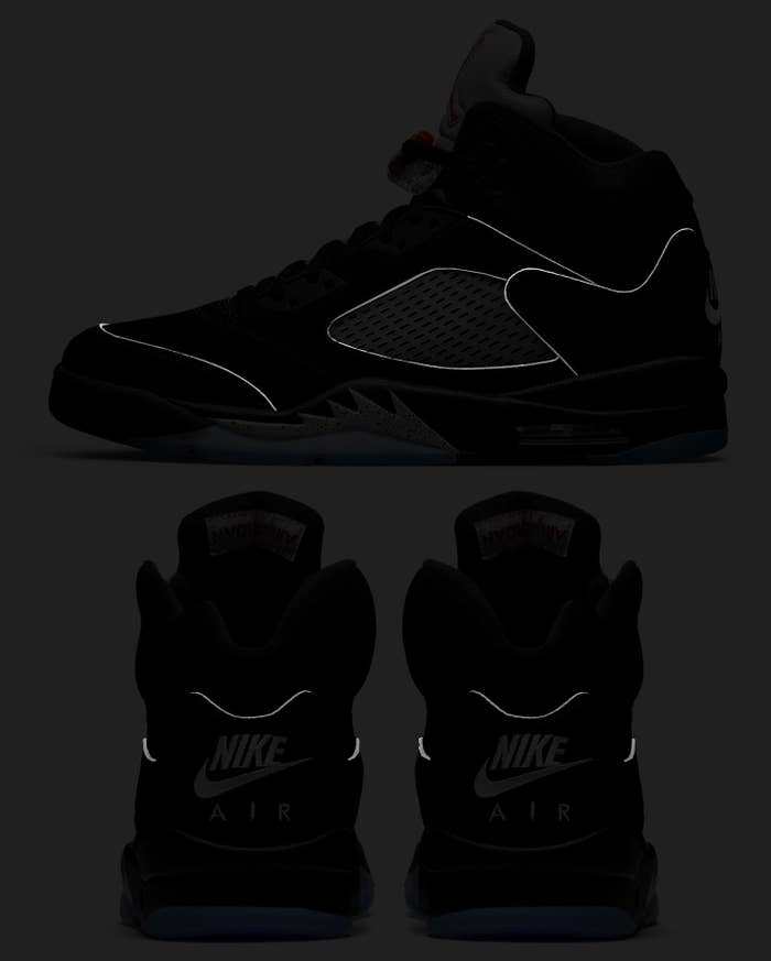 Air Jordan 5 Retro 'Black Metallic' 2025 Release Date HF3975-001 | Complex