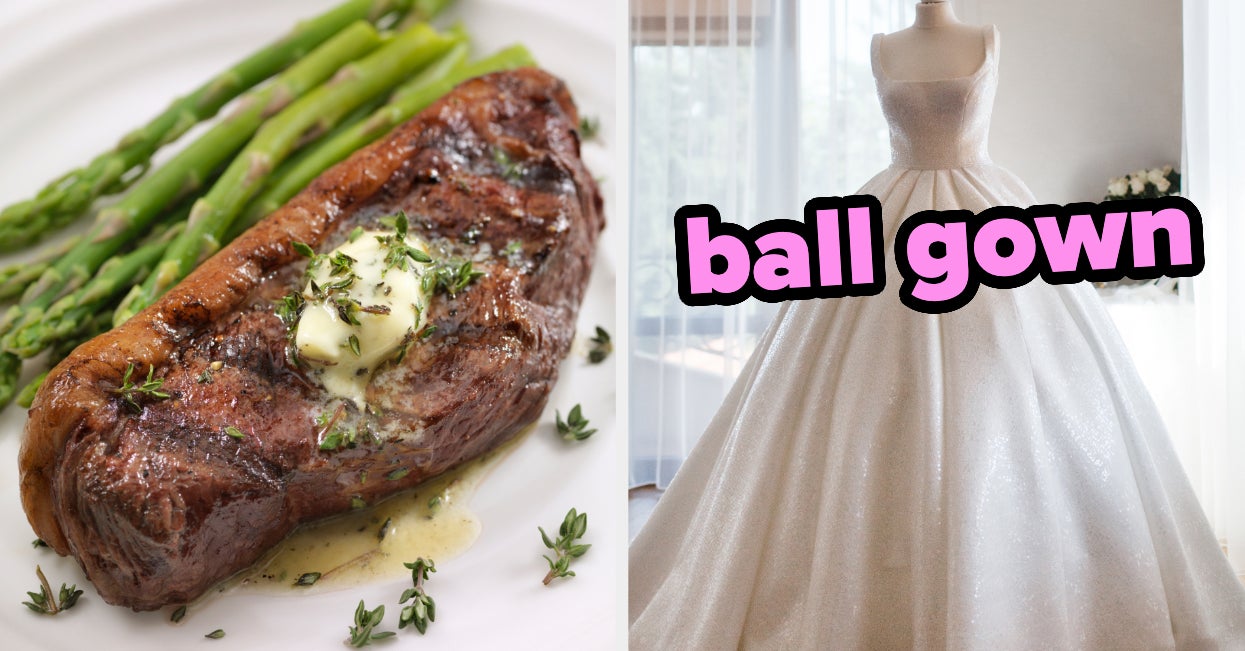 Wedding Menu Reveal Wedding Dress Quiz