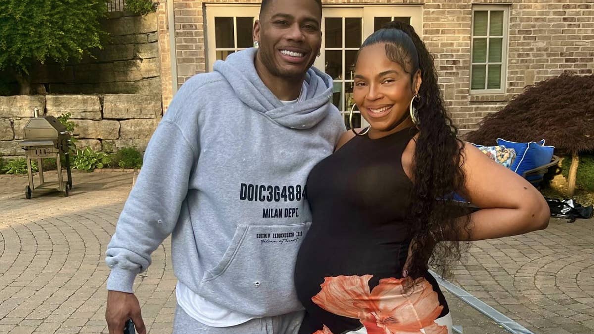 Ashanti Shows Off Baby Bump in Mother's Day Photos With Nelly and Family