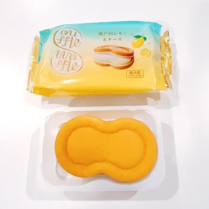 コージーコーナーのおすすめスイーツ「スフレワッフル(瀬戸内レモン&チーズ)」