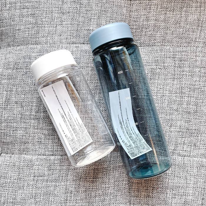 無印良品のおすすめアイテム「目盛り付き ドリンクボトル」