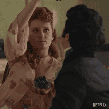 Prudence and Harry in Bridgerton season three