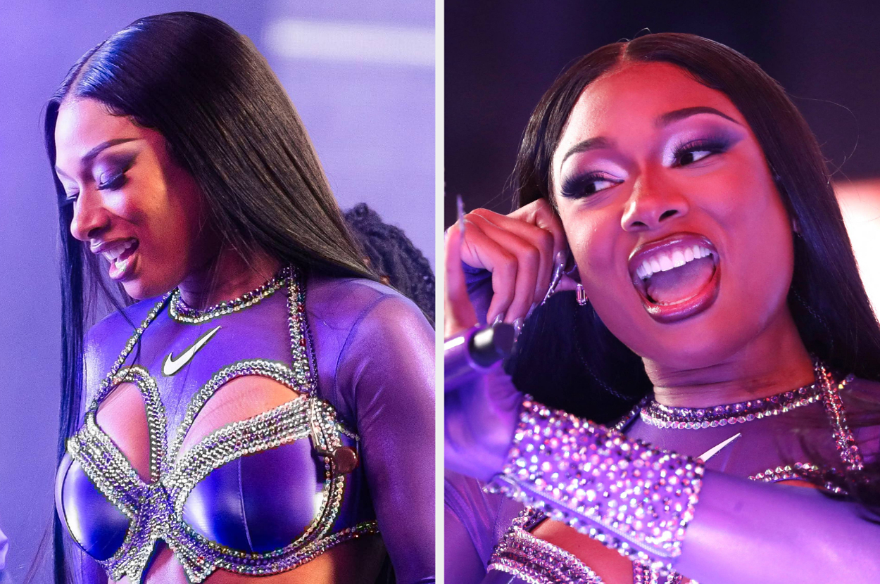 Megan Thee Stallion Fans Threw Rose Petals At Her During A Recent Concert, And Her Reaction Was Very Sweet