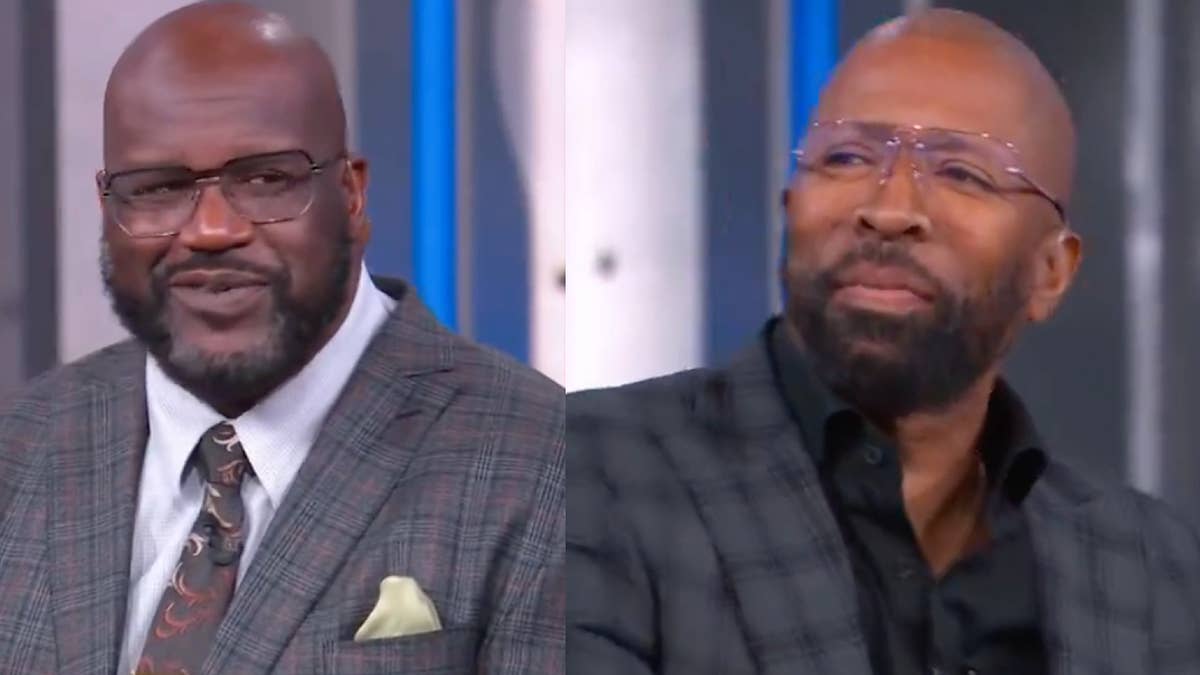 Shaq and Kenny Smith Laugh at TNT Intro Using Kendrick’s "Euphoria" Diss: 'We in the Middle of the Rap Beef'