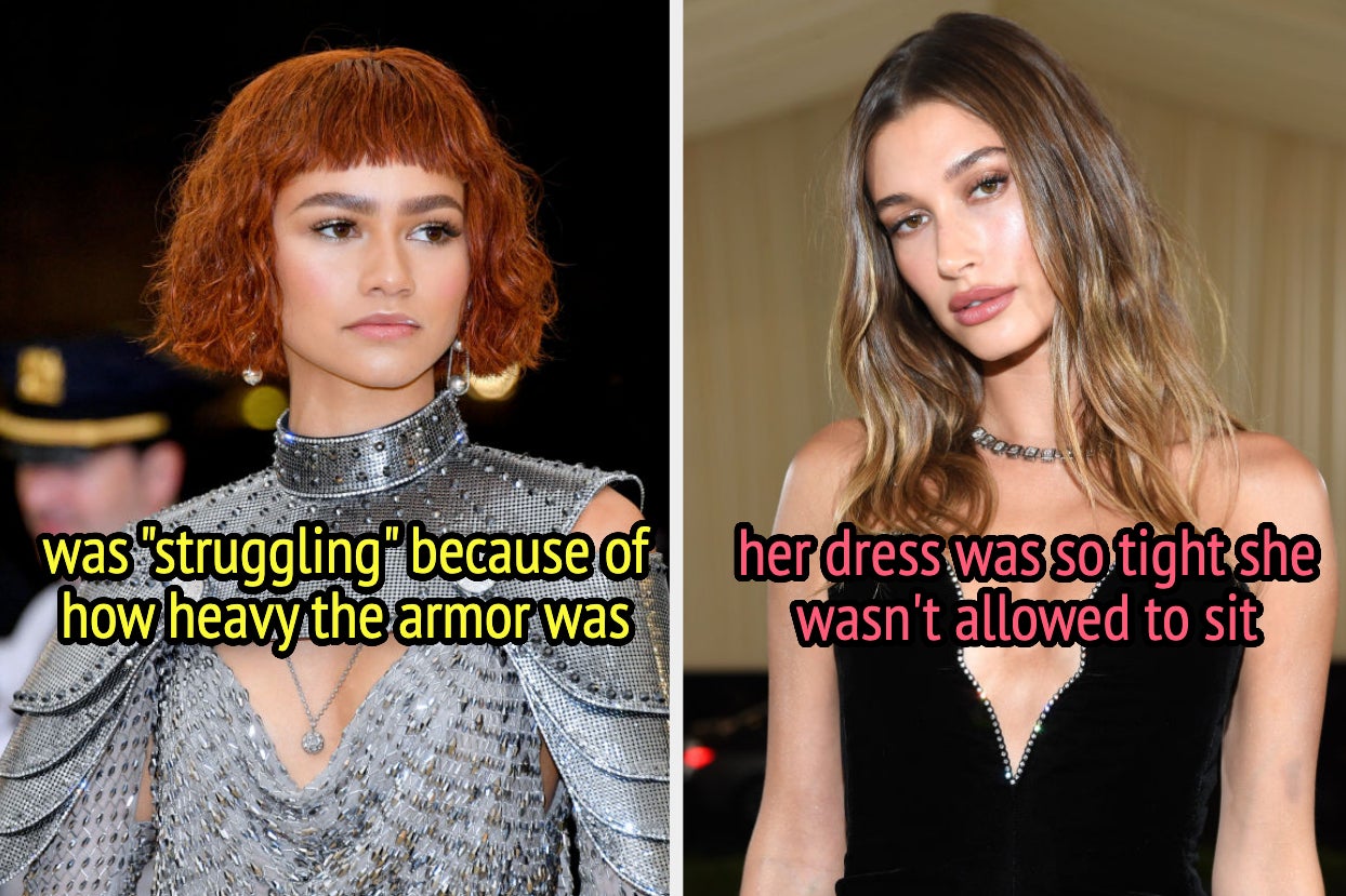 13 Times Met Gala Attendees Took "Beauty Is Pain" Way Too Seriously And Wore Looks That Physically Hurt Them