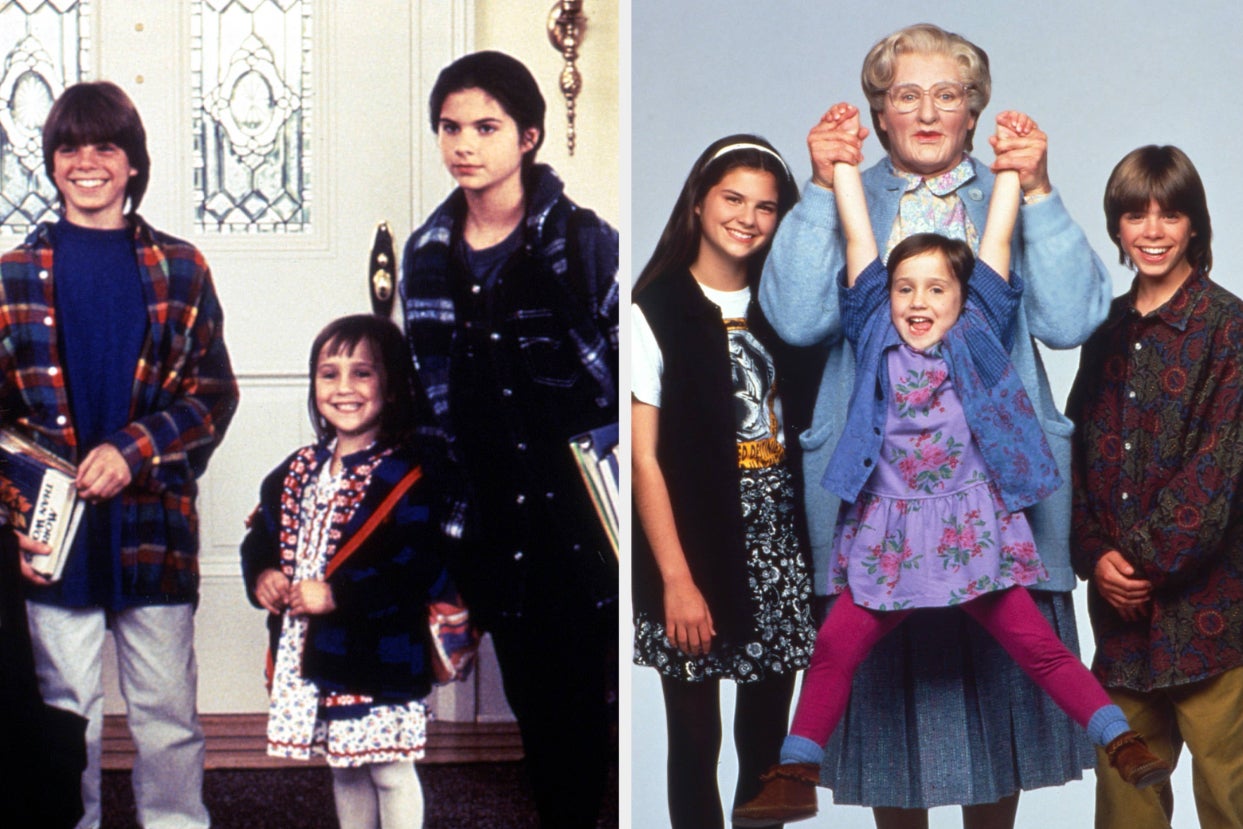 Former Child Stars Of "Mrs. Doubtfire" Reunited For A Series Of Adorable Photos Over 30 Years Later