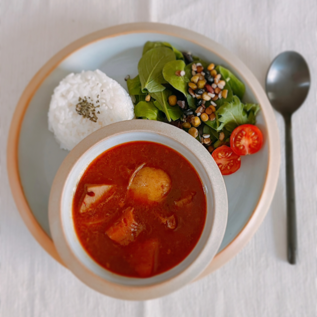無印良品のおすすめカレー「素材を生かした クミンと赤唐辛子の鶏がらスープカレー」