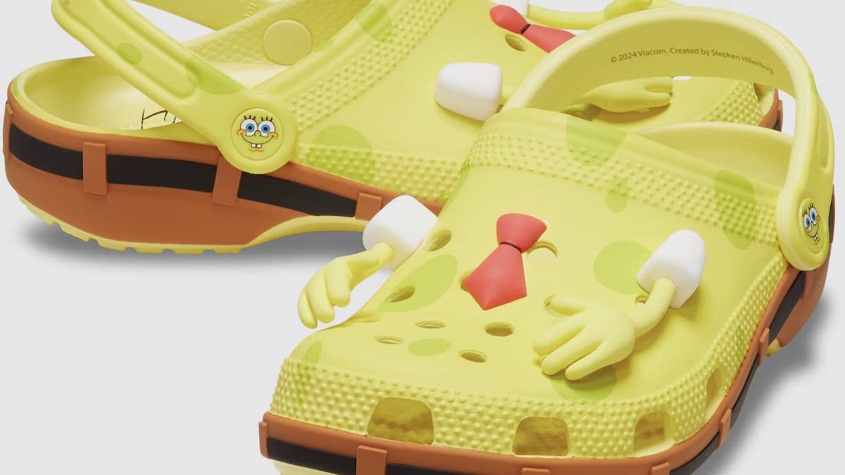 Here's How to Buy the SpongeBob SquarePants x Crocs Collection