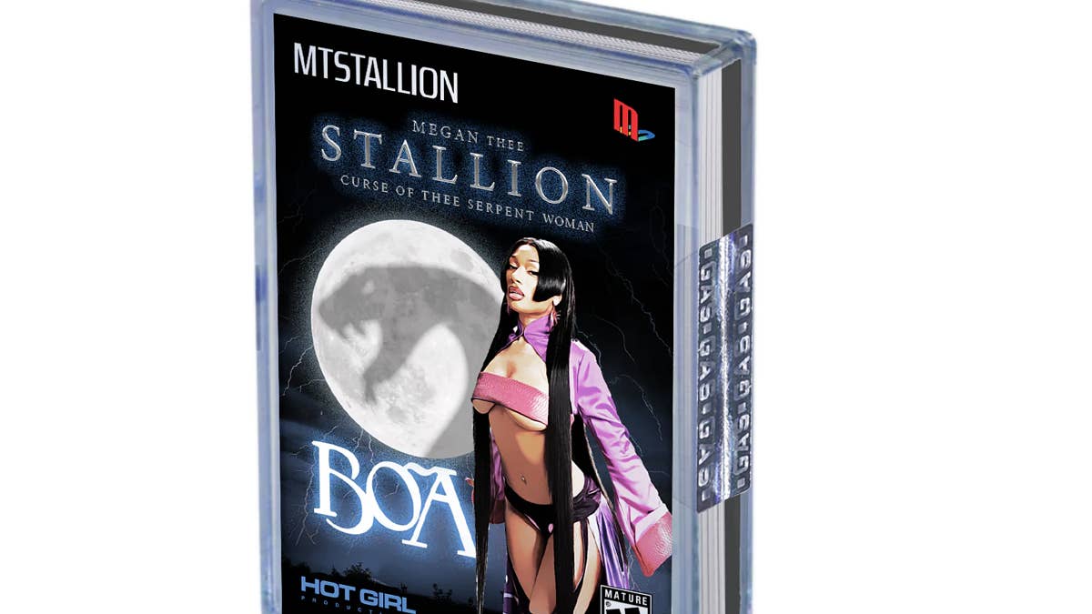 Megan Thee Stallion Kicks Off Hot Girl Summer Tour With 'Boa' Trading Card Set [UPDATE]