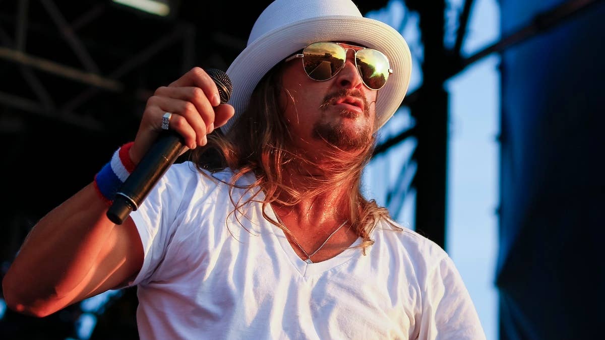 The reporter said Kid Rock argued with him when he tried to leave and attempted to incite a physical altercation.