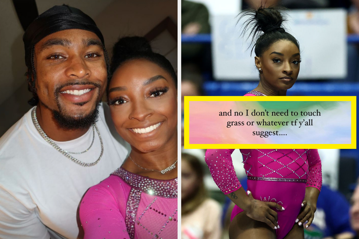 Simone Biles Came To Her Husband's Defense, Again, After Dealing With More 