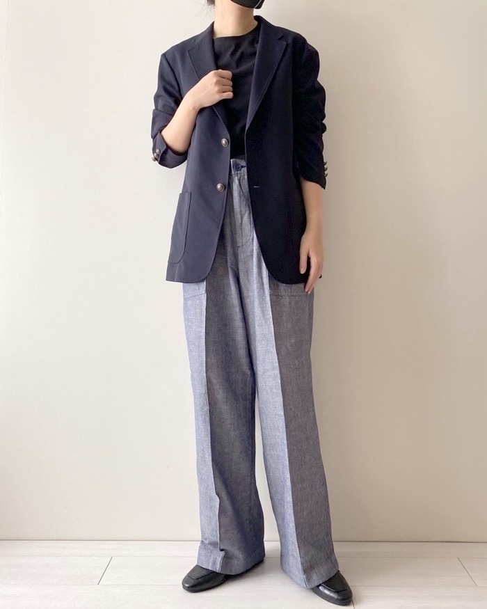 UNIQLO(ユニクロ)のおすすめパンツ「リネンブレンドイージーパンツ」