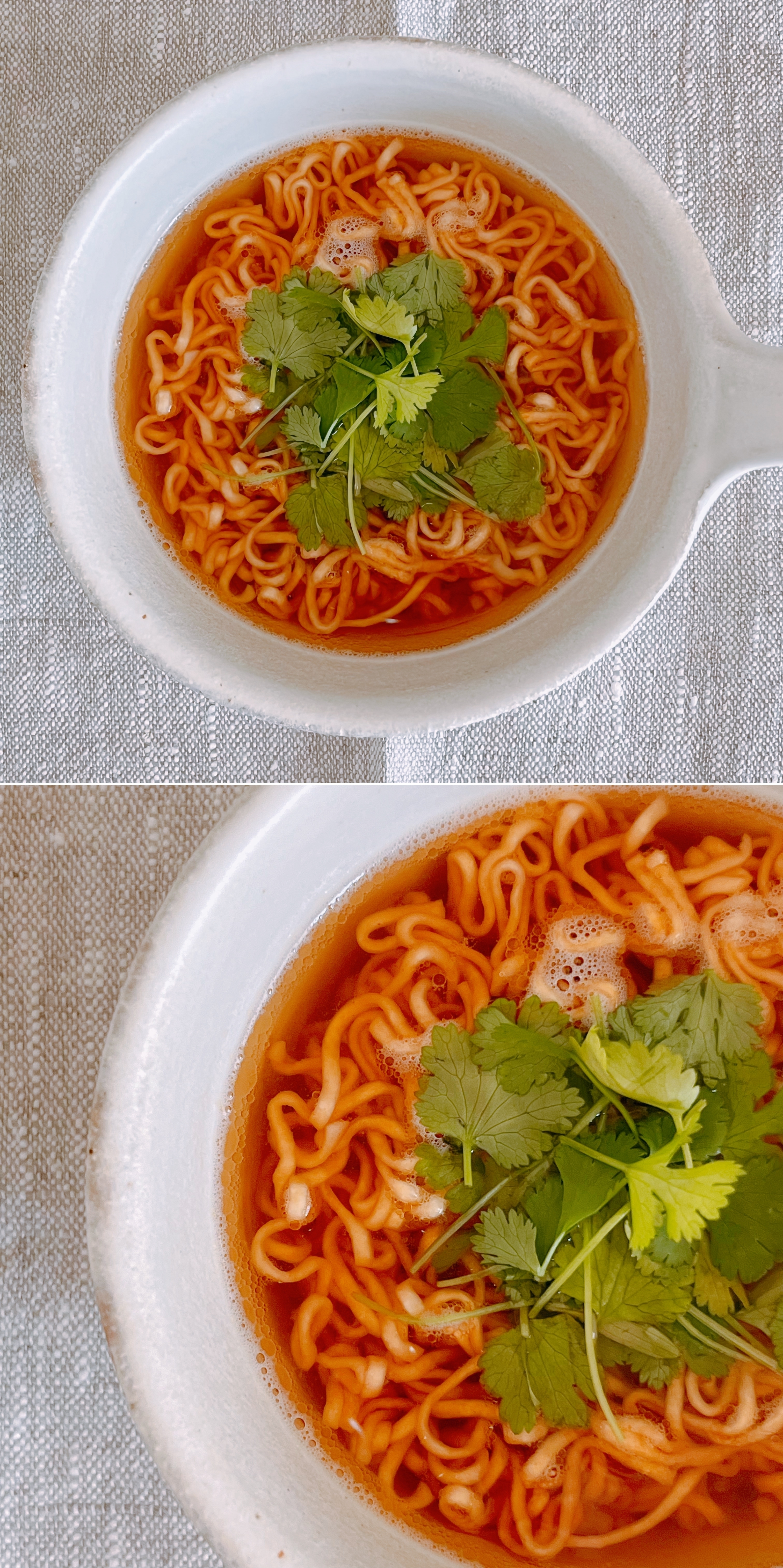 無印良品のおすすめタイ料理「トムヤムクン味 ミニラーメン」