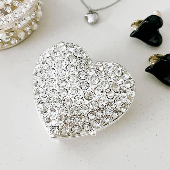 フランフランのオススメアイテム「ハートケース S サリー ラインストーン」