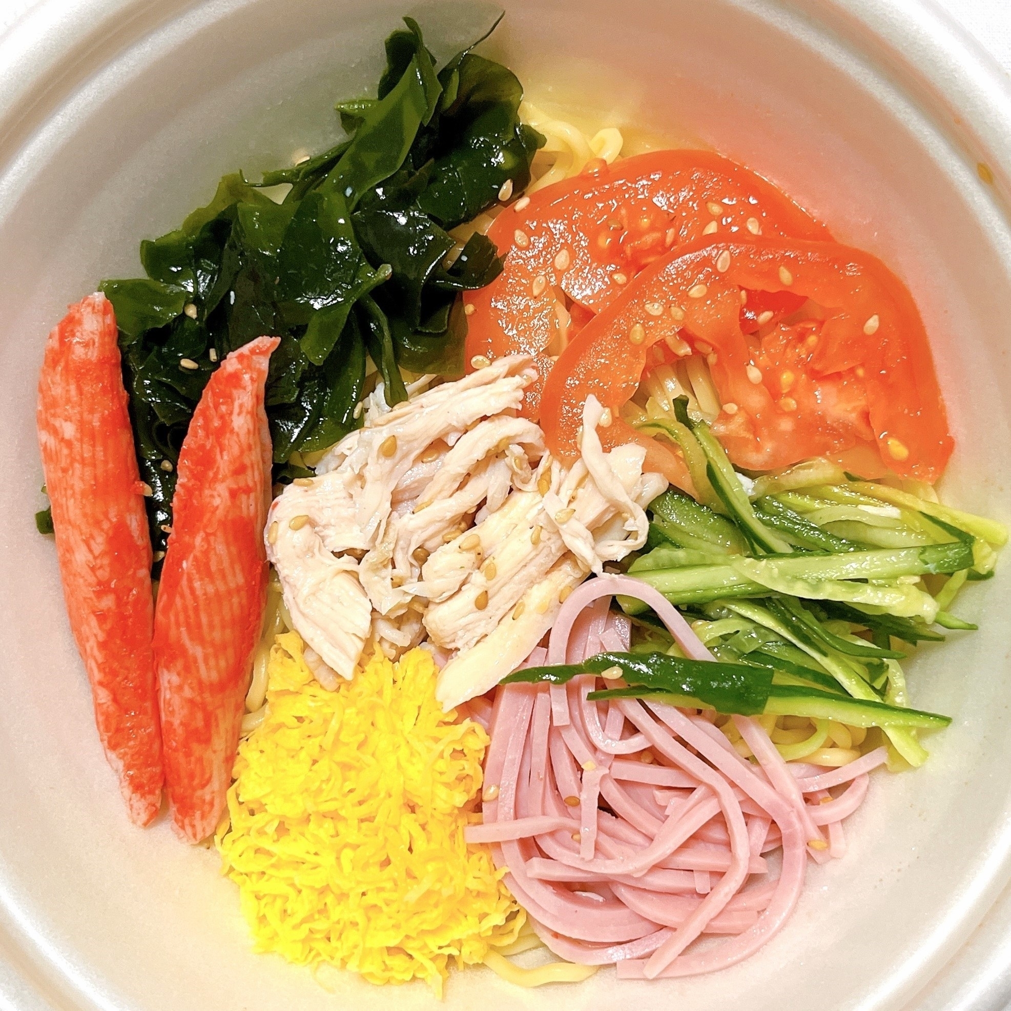 バーミヤンのおすすめメニュー「冷やし中華【醤油】」