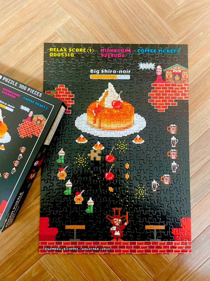 コメダ珈琲店のおすすめ雑貨「ジグソーパズル」