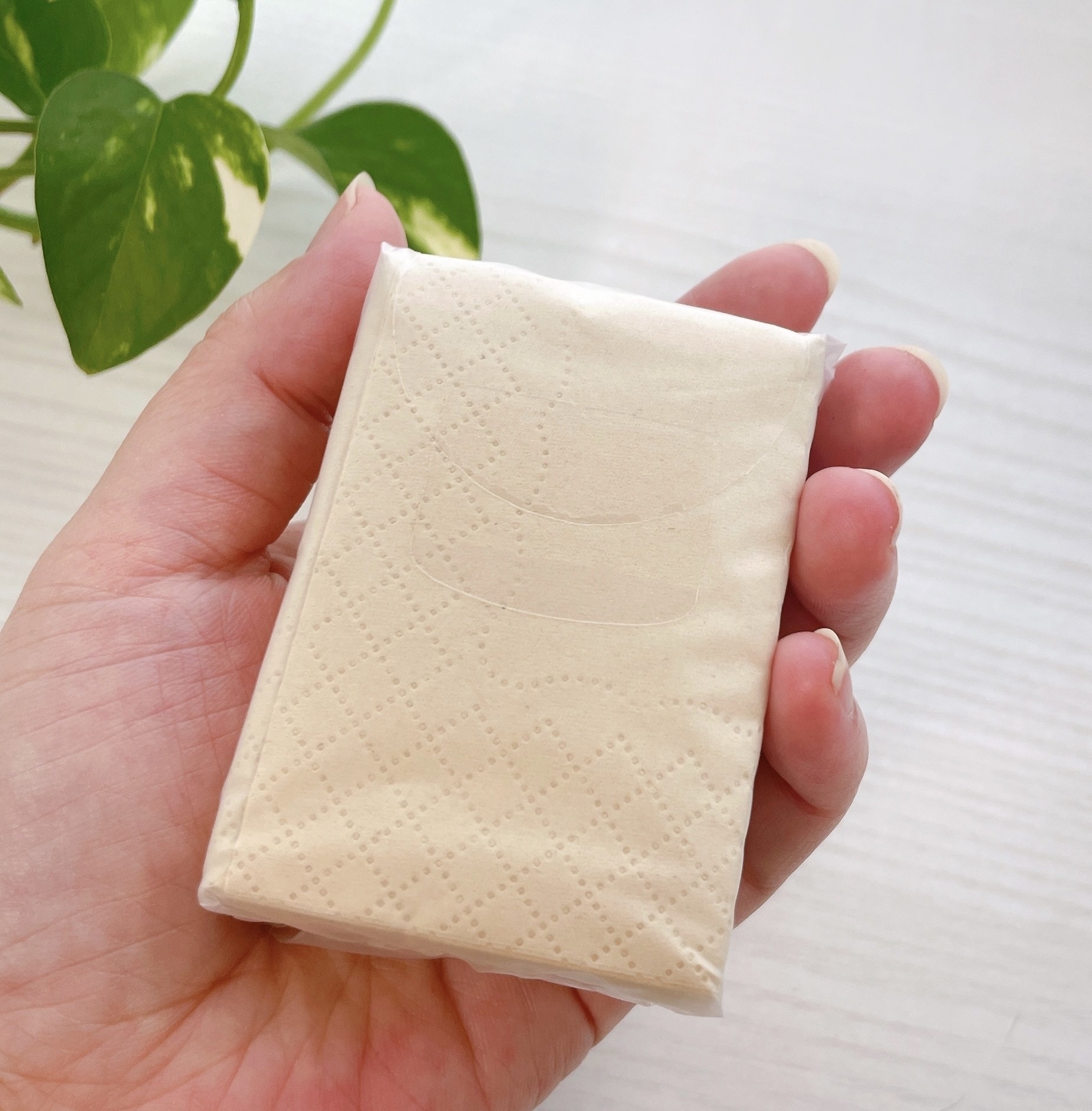 無印良品の99円アイテム「竹100%携帯用ペーパーナプキン」