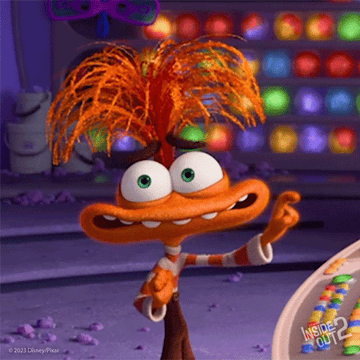 Anxiety from Pixar "inside out