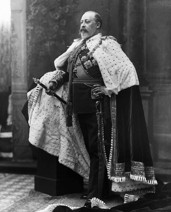King Edward VII's Sex Chair Is Going Viral Because It's Kinky
