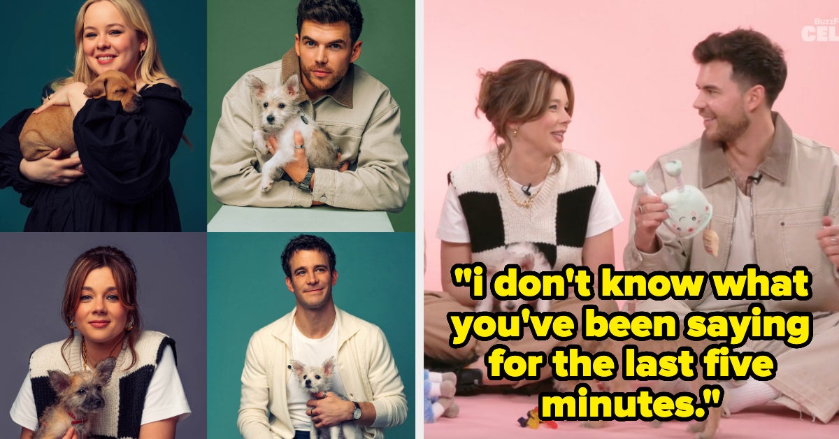 The "Bridgerton" Season 3 Cast Hilariously Answered Questions While Playing With Puppies