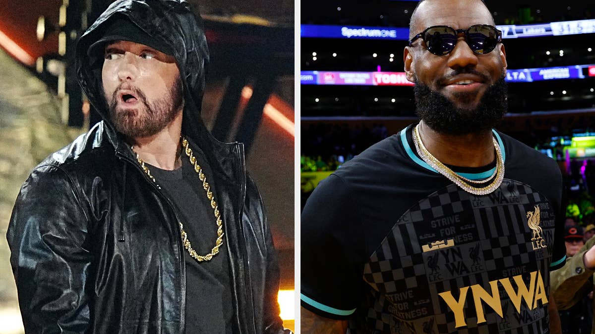 Eminem and LeBron are co-producing the upcoming Paramount+ project 'How Music Got Free.'